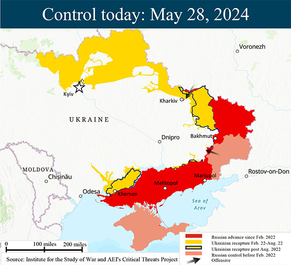 The RussiaUkraine War Report Card, May 28, 2024 Russia Matters